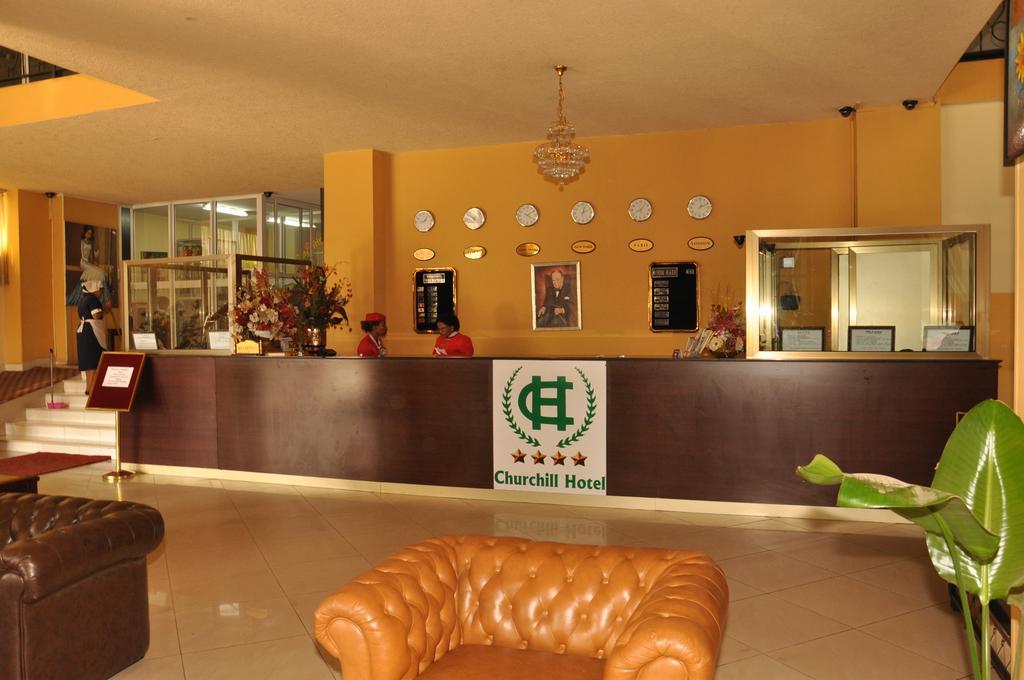 Churchill Addis Ababa Hotel Bagian luar foto